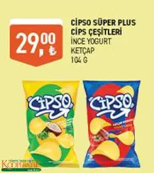 CİPSO SÜPER PLUS CİPS 104 G ÇEŞİTLERİ CİPSO SÜPER PLUS CİPS 104 G ÇEŞİTLERİ